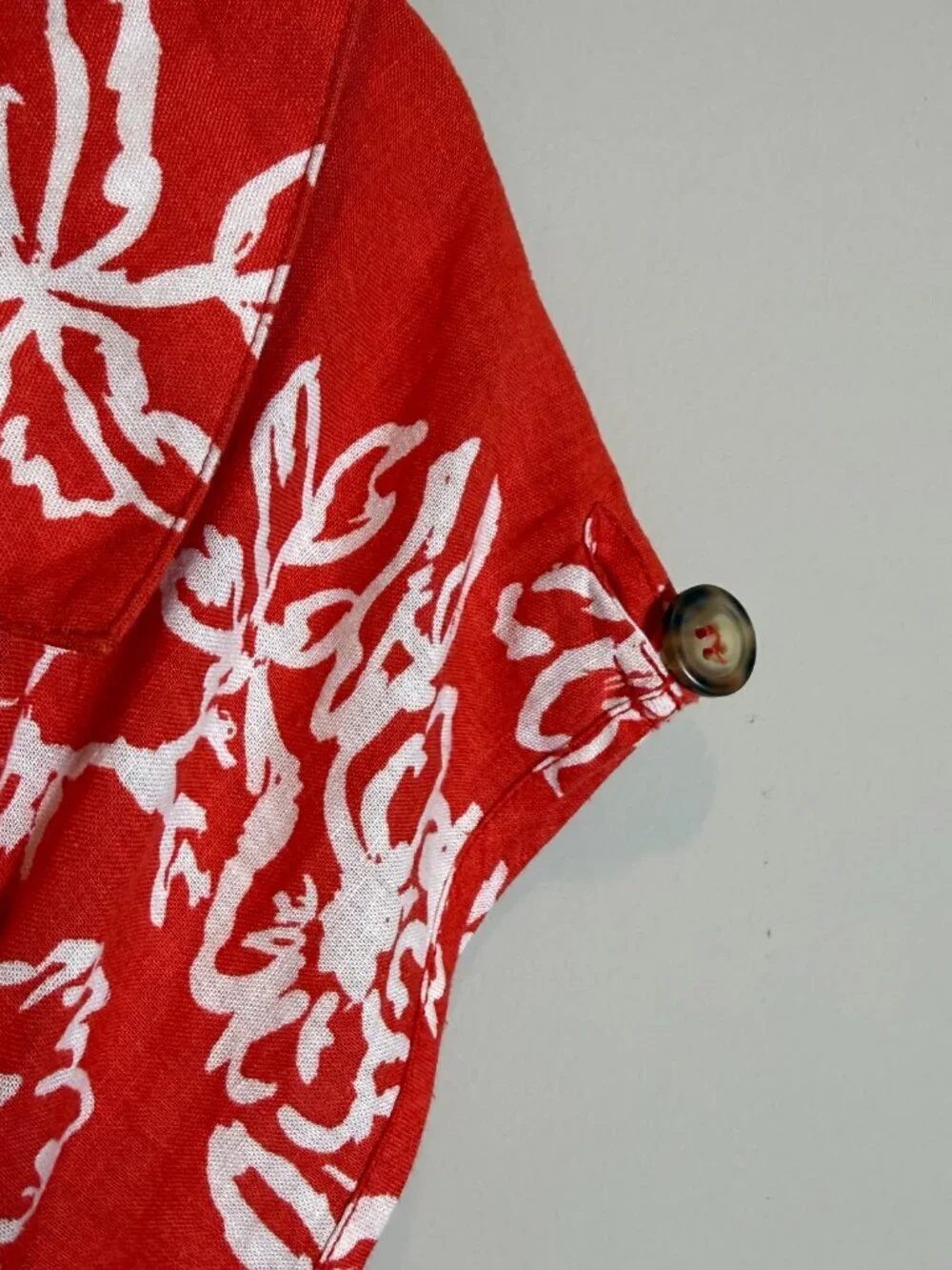 Free People A Thing Called Love Floral Mini Dress Womens 4 Red Cherry Combo NWOT - Picture 9 of 16
